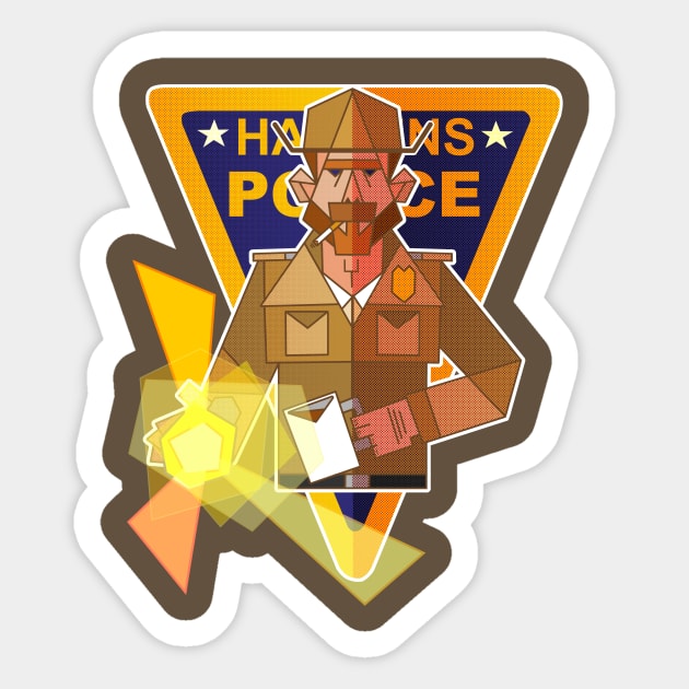 Hawkins Police Sticker by PinkInDetroit